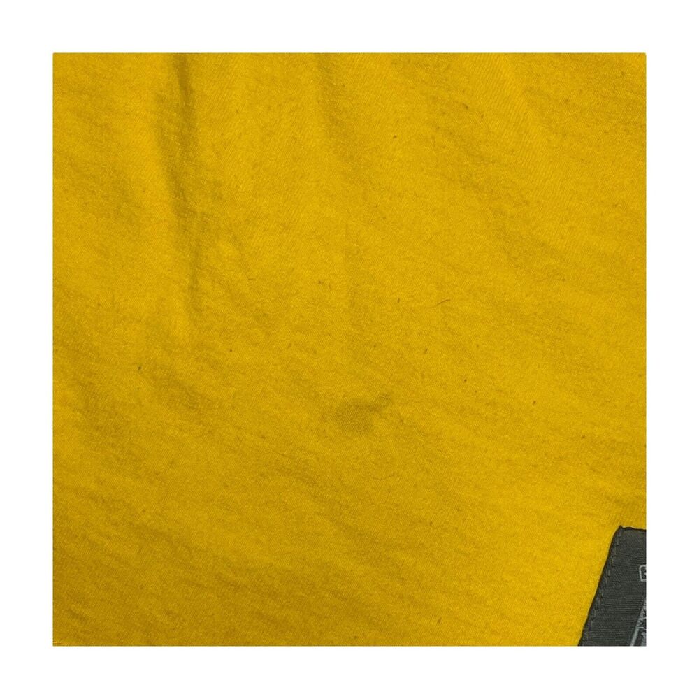 Reebok T-Shirt Men's XL Yellow Gridiron Classic NFL Pittsburgh Steelars Crewneck - Picture 4 of 11